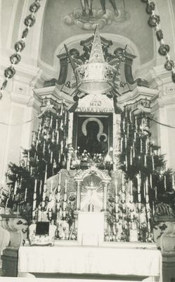 Peregrynacja obrazu MB Częstochowskiej 1964r.  Ze zbiorów Państwa Wladarz
